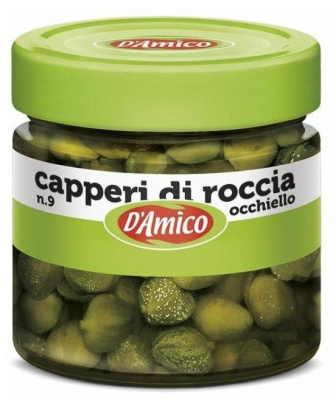 Каперсы ДАМИКО №9 маринованные в винном уксусе 100г