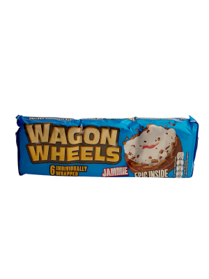 Печенье Wagon Wheels суфле с джемом и ароматом шоколада 228,6г