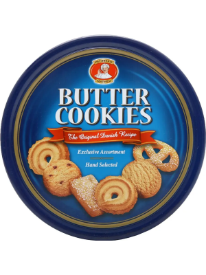 Печенье сливочное PATISSERIE MATEO на сливочном масле 454гр. ж/б