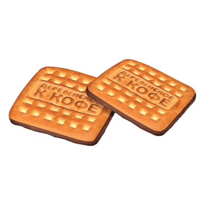 Печенье Деревенское к кофе глазированное, вес Сладкая Слобода (РПК)