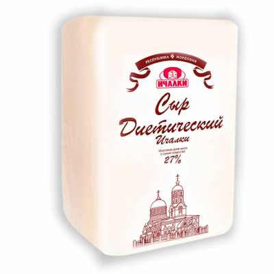 Сыр Диетический 27%, вес Ичалки