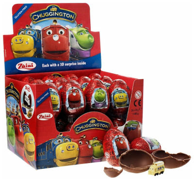 Яйцо ЗАИНИ Паровозик Чаггингтон шоколадное 20г