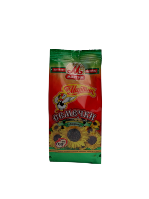 Семечки ОТ МАРТИНА черные 100гр. отборные жаренные