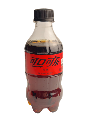 Напиток б/а газ. Зеро "Coca-Cola" 0,3л ПЭТ Китай