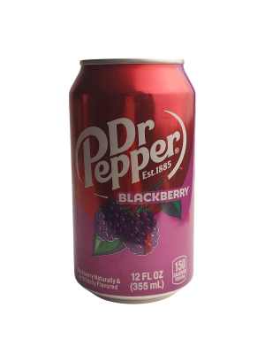 Напиток б/а газ. Блэкберри "Dr.Pepper" 0,33л ж/б США
