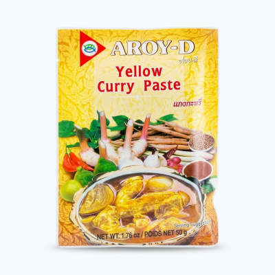 Паста Карри жёлтая 50 г Aroy-D