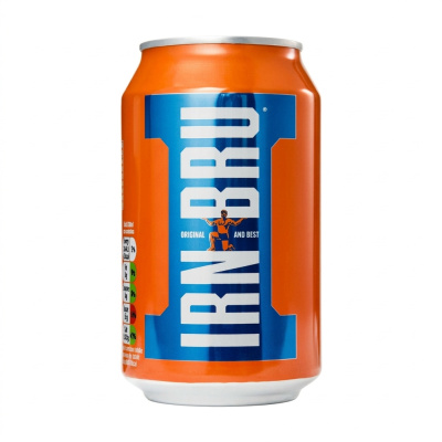 Напиток IRN BRU® 330мл. энергетический ж/б UK