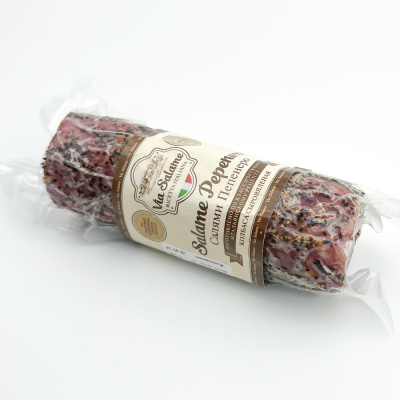 Колбаса ВИА САЛАМЕ Салями Пепенеро вес