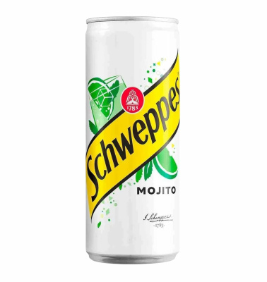 Напиток б/а газ. Мохито "Schweppes" 0,33л ж/б