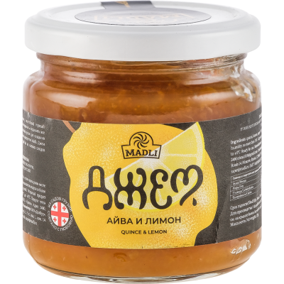 Джем МАДЛИ Айва и Лимон 220г
