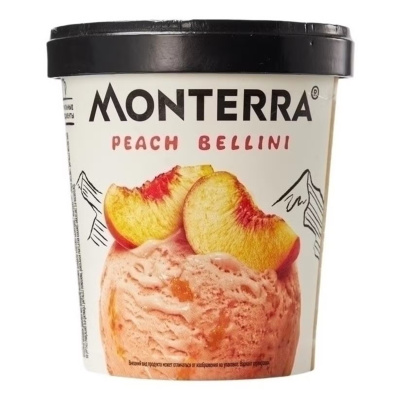 Мороженое МОНТЕРРА Беллини 293г (480мл)