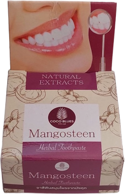 Зубная паста травяная ™Coco Blues Мангостин 30г. 