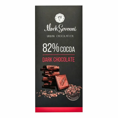 Шоколад МАРК СЕВУНИ 82% темный 90гр.