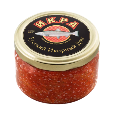 Икра Горбуши зернистая 200гр. стекло ООО Русский икорный дом