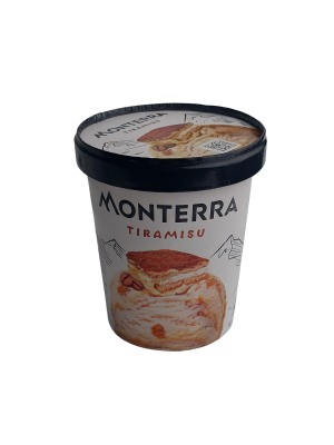 Мороженое МОНТЕРРА Тирамису  277гр