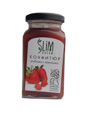 Конфитюр Slim Dream Клубника-Земляника, 300гр.
