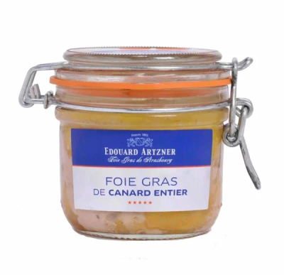 Фуа-гра ЭДУАРД АРТЗНЕР утиное цельное 180г ст/б