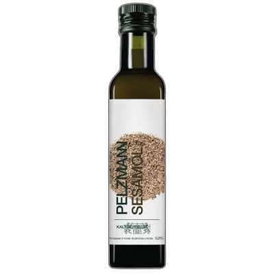 Масло ПЕЛЬЦМАН кунжутное нерафинированное 0,5л ст/б