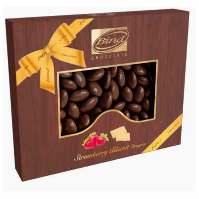 Драже БАЙНД Клубника в шоколаде 100г