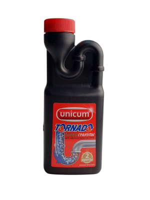 Средство для прочистки труб Unicum Tornado, 600гр