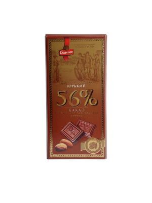 Шоколад СПАРТАК горький 56% 85г