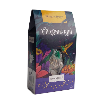 Чай СТРАВИНСКИЙ травяной Ароматный 20шт пирамидка
