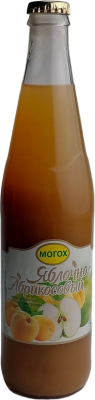 Сок МОГОХ Яблочно-Абрикосовый нектар 0,5л стекло