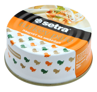 Паштет Setra из индейки 100 г