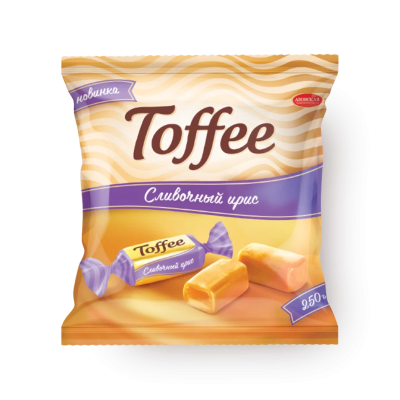 Ирис сливочный Toffee. 250г Азовская КФ