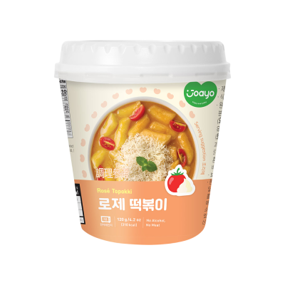 Рисовые клецки ДЖОАЙО Топокки б/п со сливочным соусом и томатами 120г