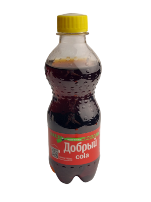 Напиток б/а газ. Кола "Добрый" 0,3л ПЭТ