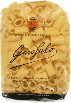 Макаронные изделия ГАРОФАЛО Мецце Манике Ригате №32 500г