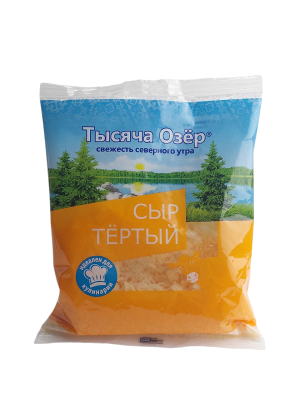 Сыр ТЫСЯЧА ОЗЁР тёртый для кулинарии 24% 150г