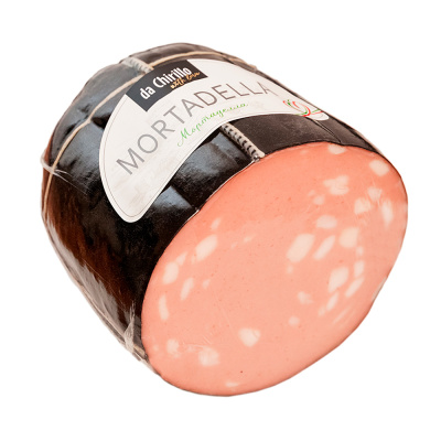 Колбаса варёная Мортаделла, вес Da Chirillo