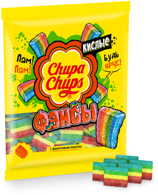Мармелад Чупа Чупс Кислые Фансы, 150г