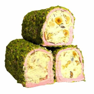 Лукум молочный №101 с фисташкой Турция высший сорт вес