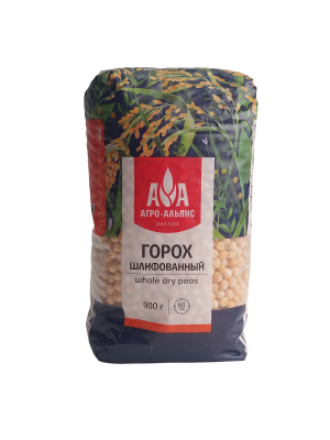 Горох Агро-Альянс шлифованный Экстра, 900гр