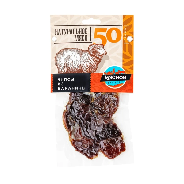 Чипсы из баранины 50г Аркадия