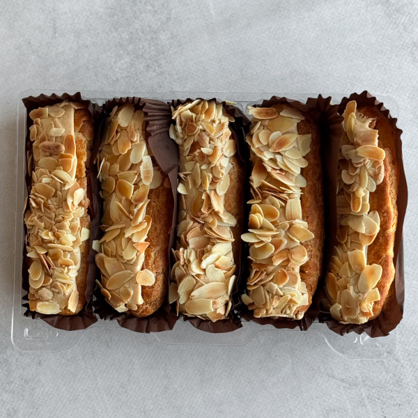 Эклер Карамельный 5 штук 375гр "Десерт Фентези" заморозка