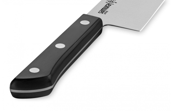 Нож Harakiri Сантоку, 175 мм, черная рукоять (SHR-0095B) "Samura"