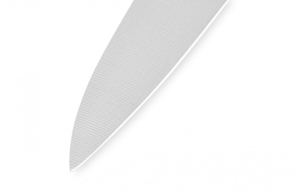 Нож Harakiri Шеф, 208 мм, черная рукоять (SHR-0085) "Samura"