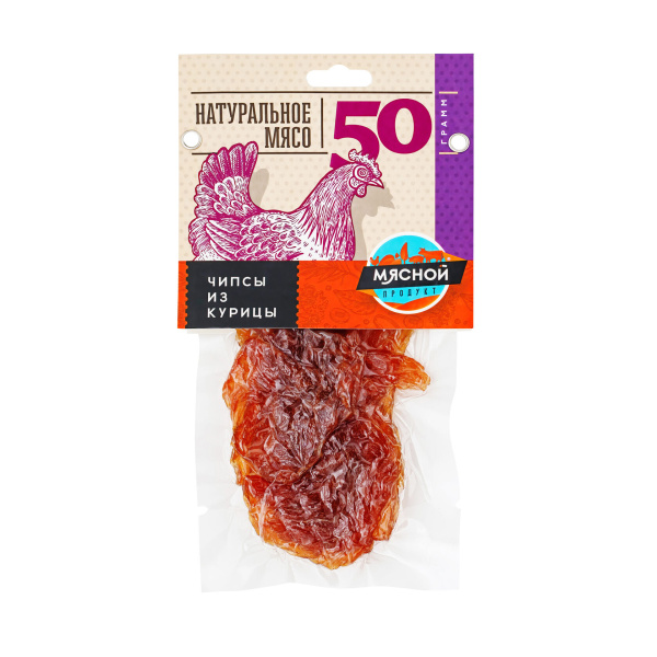 Чипсы из курицы 50г Аркадия
