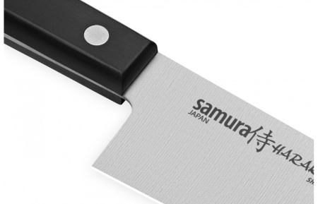 Нож Harakiri Шеф, 208 мм, черная рукоять (SHR-0085) "Samura"