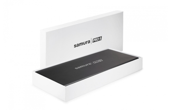 Набор из 3-х ножей Pro-S овощной, универсальный 145 мм, шеф в подарочной коробке (SP-0230/G-10) "Samura"