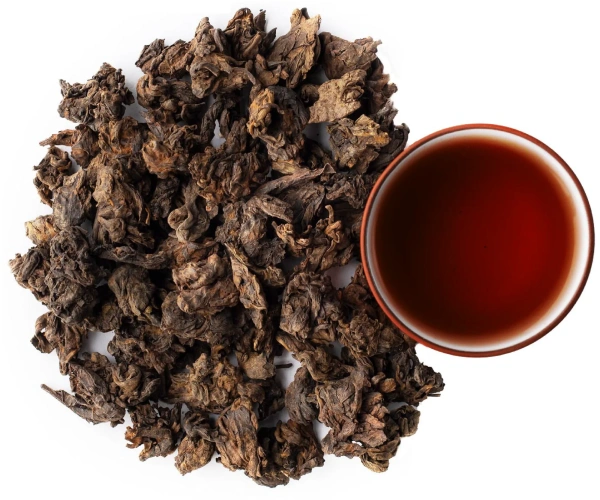 Чай Шу Пуэр Лао Ча Тоу (Старые чайные головы) 5 лет Мосчайторг