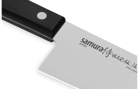 Нож Harakiri Сантоку, 175 мм, черная рукоять (SHR-0095B) "Samura"