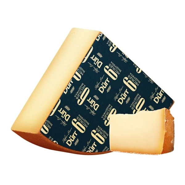 Сыр твёрдый (6) м.д.ж.50% 1/16 цилиндра ДЮРР, вес