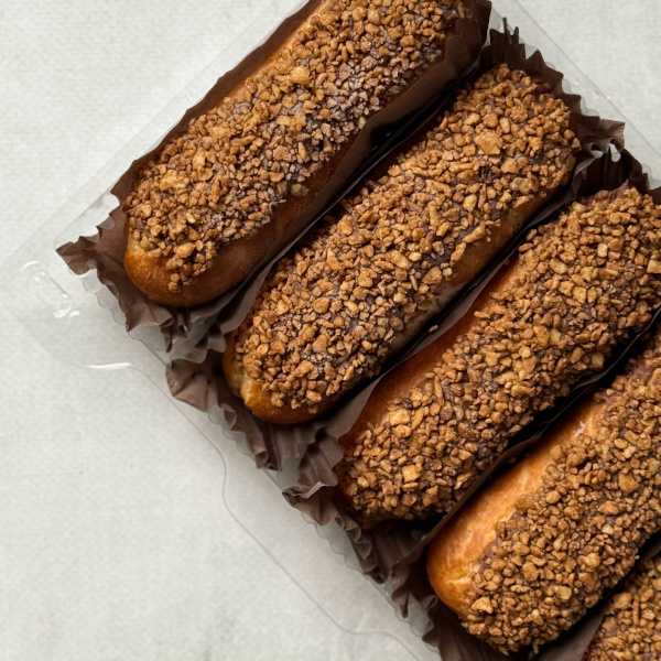 Эклер Ванильный 5 штук 375гр "Десерт Фентези" заморозка