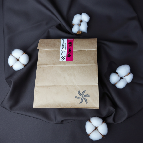 Хлеб на закваске Десертный сладкий BIO' Hleb, (розовый) 500гр